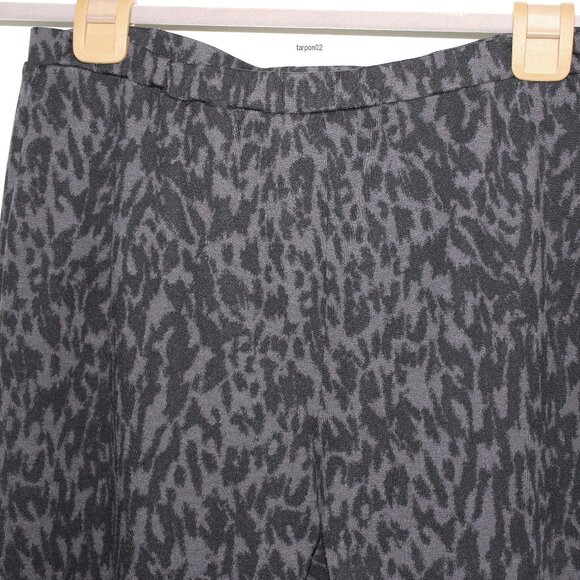 Belle Gray by Lisa Rinna Printed Ponte Knit Leggings A235572 Size M - Picture 3 of 5